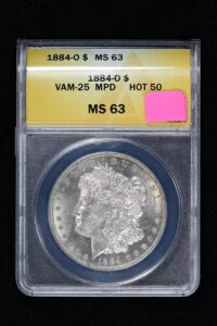 1884-O �����K���E�_���[ ANACS MS 63 VAM-25 MPD �z�b�g 50 3IUB