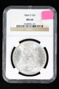1884-O �����K���E�_���[ NGC MS64 3GO4
