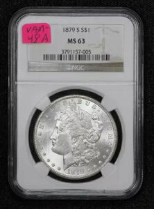 1879-S �����K���E�_���[ NGC MS 63 VAM-48A 41VW