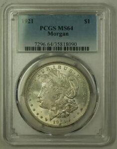 1921N AJ K Vo[h 1hRC PCGS MS-64 ɗǂ (H) 19