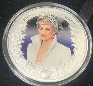 2022�N �g�P���E �_�C�A�i�� 25���N�L�O 1�I���X �V���o�[ �v���[�t�J���[ OGP & COA�t��