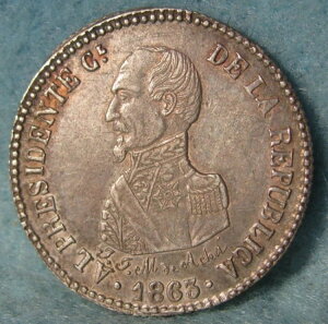 1863�N �{���r�A 2�\�� �z�Z�E�A�`���哝�̏A�C1���N�L�O ���E��� #588