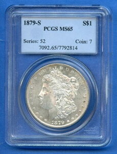 1879 S PCGS MS65 K $1 č iCX DMPL Rev OBH uXgzCg