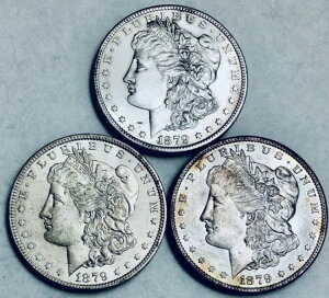 3���Z�b�g�i1879-P & 2x1879-S�j�����K����� AU/BU �ڍ�