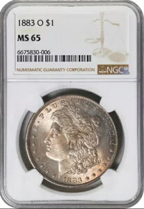 AJ K 1h 1883-O NGC: MS65 #C563