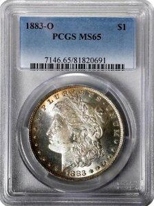 AJ Vo[ K 1h 1883-O PCGS: MS65 #C561