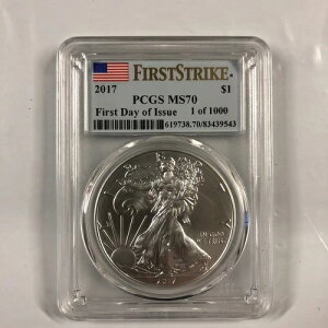 ??PCGS MS70 2017 t@[XgXgCN s Vo[C[O ??A??
