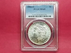 1884-O $ ���[�K����� PCGS MS65 ���������˖ʁI #3270-130P
