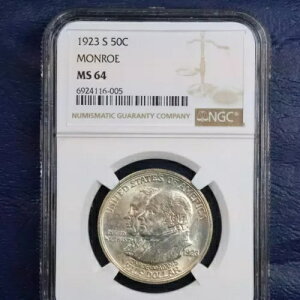 1923N [`100NLOn[th50Zgd - NGC MS 64