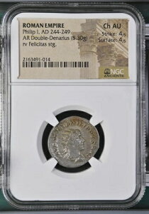 ���[�}�鍑 - �t�B���b�v1�� - ����244-249�N - �␻�_�u���f�i���E�X - NGC Ch AU -RIC:3