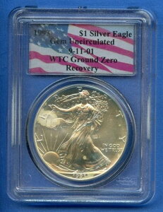 1993N PCGS WFAT[L[V 9-11-01 WTC OEh[ #09 AJVo[C[Oh