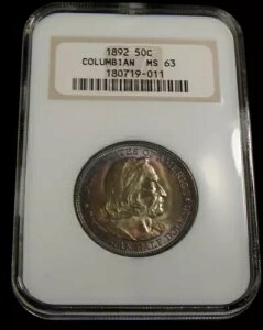 1892NRrALO݃n[th NGC MS63 C{[g[AI[hXu