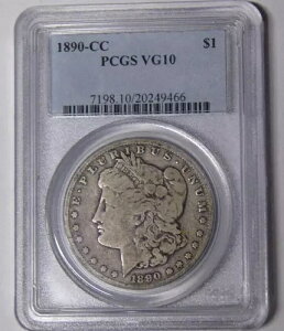 PCGS VG10 1890-CC [K J[\VeB #20249466