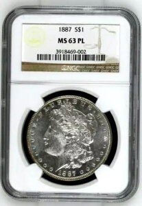 1887�N�����K����� - NGC MS 63 PL�F�� 3918469-002