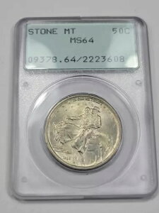 1925年 50セント ストーンマウンテン ハーフドル PCGS MS64 RATTLER OGH 希少 *J298