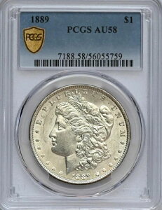 1889�N �����K����� $1 PCGS AU58 ? �t�B���f���t�B�A������ ? ���ɔ���������