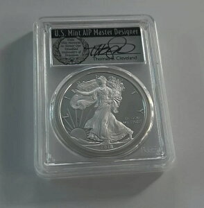 2018 W �v���[�t �V���o�[ �C�[�O�� PCGS PR70 DCAM ���s���� THOMAS S CLEVELAND!