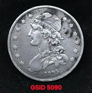 1835�N �L���b�v�h�o�X�g�N�H�[�^�[ X �t�@�C��??90% �V���o�[ �^�C�v2 ���b�g�[�폜 �~�` �V���[�v