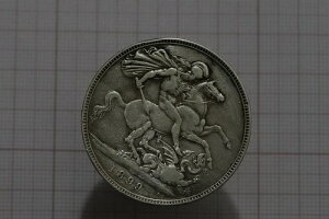 ?? ???? �p�� GB �N���E�� 1899 �V���o�[ ���B�N�g���A LXII �� �V���[�v�f�B�e�[�� B73 #264