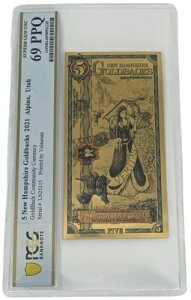 2021�N �j���[�n���v�V���[ 5 �S�[���h�o�b�N PCGS 69 (Veritas�ATruth)