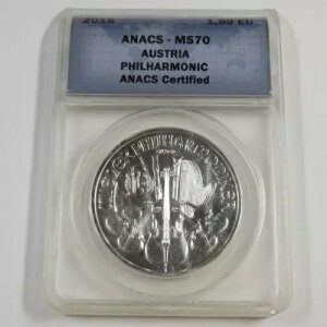 2015 P ANACS MS70 - �I�[�X�g���A 1�I���X �V���o�[ �t�B���n�[���j�b�N �R�C�� 54129A