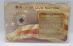 14K 2009 建国記念金貨 0.5グラム COA