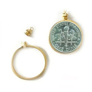 Dime USA / 10�Z���g�R�C���z���_�[�x�[��?�S�[���h�g�[���`���[���A�l�b�N���X�A�y���_���g�Apk/10