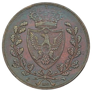 C^A - Tf[j - 5 Centesimi 1826 P Charles-F?lix - Eagle - Copper KM.127.1