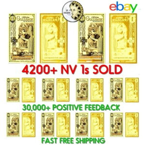 ���b�g 10 x 1 �l�o�_ �S�[���h�o�b�N 24K �S�[���h�m�[�g 1/1000 �I���X - �p�Ճf�U�C���Z�[��!??