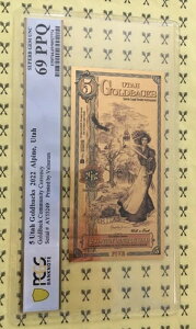 2022�N���^5�S�[���h�o�b�NPCGS 69 PPQ & �C���^�[�l�b�g�ő�̃S�[���h�o�b�N�Z���N�V����