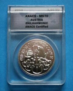 2013N I[XgA 1IX Vo[ tBn[j[ - ANACS MS70