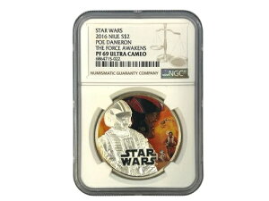 2016�N �j�E�G �X�^�[�E�H�[�Y �|�[ �t�H�[�X�̊o�� .999 �V���o�[ 1�I���X NGC PF 69 T-156