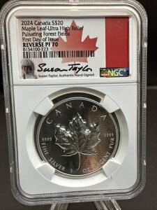 2024�N�J�i�_ 20�h�� ���[�v�����[�t UHR �p���Z�[�e�B���O�t�H���X�g NGC ���o�[�X PF 70 �T�C������ COA�t��