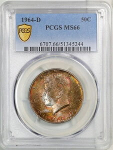 1964-D 50Zg PlfB n[t_[ MS66 PCGS 51345244 g[