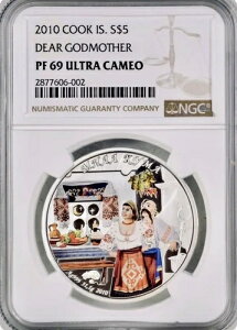 2010 DEAR GODMOTHER NbN $5 NGC PF69 EgJI 500 ݂̂̒!