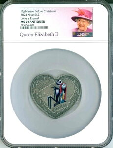 2021N jEG S$2 iCgA[ErtHAENX}X uECYEG^[i NGC MS70 AeB[N OGP