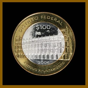 ���L�V�R 100 �y�\ �V���o�[ �Z���^�[ �R�C���A2006 �o�C���^���b�N Antiguo Ayuntamiento Unc