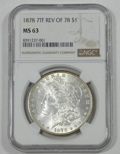 1878N 7HtK NGC MS 63 ̉