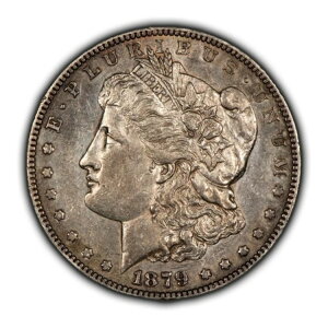 1879-S Rev 78 1�h�������K���E�_���[ - ���� 1878 - XF/AU �Z�~�L�[ - �r�f�I - B4162