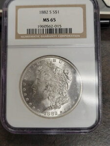 1882-S �����K����� NGC MS65 �z���C�g
