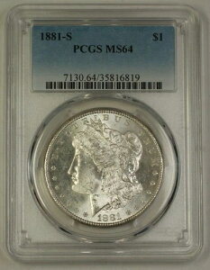 1881-S čK 1hd PCGS MS-64 (A) 12