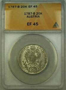 1787-B I[XgA 20NCc@[ ANACS EF-45