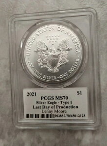2021 PCGS MS70 Vo[ C[O nhTC WFh j[E[A Rc X|[c L. E.