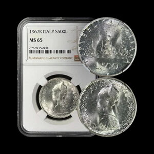 C^AB 1967NA500AVo[ - NGC MS65 - j[iAs^AT^}AD