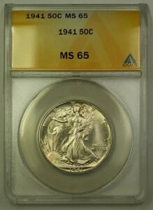 1941N AJ EH[LOEoeB Vo[ n[th 50ZgRC ANACS MS-65 WFB