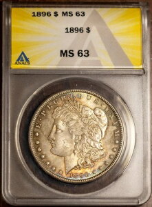 1896N 1h K MS 63 ANACS # 7432994 VKz_[ + {[iX