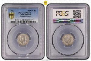 22DC4 CMX Gh[h7 1902N Vo[ }bgv[t 4yX PCGS PR61