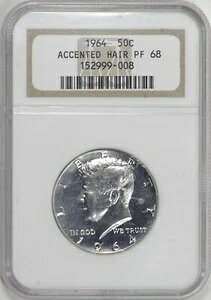 1964N PlfBEn[th 50Zg Vo[ v[t NGC PF68 ANZgwA [BN008]