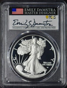 2021-S T2 �A�����J�� �V���o�[ �C�[�O�� PCGS PR70DCAM �A�h�o���X �����[�X �_���X�g�� ?COINGIANTS?