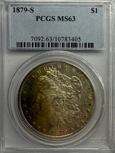 1879-S �����K���E�_���[ PCGS MS63 - ���˃V�����p���A�R�o���g�A���[�u -A++ �t�B�[���Y